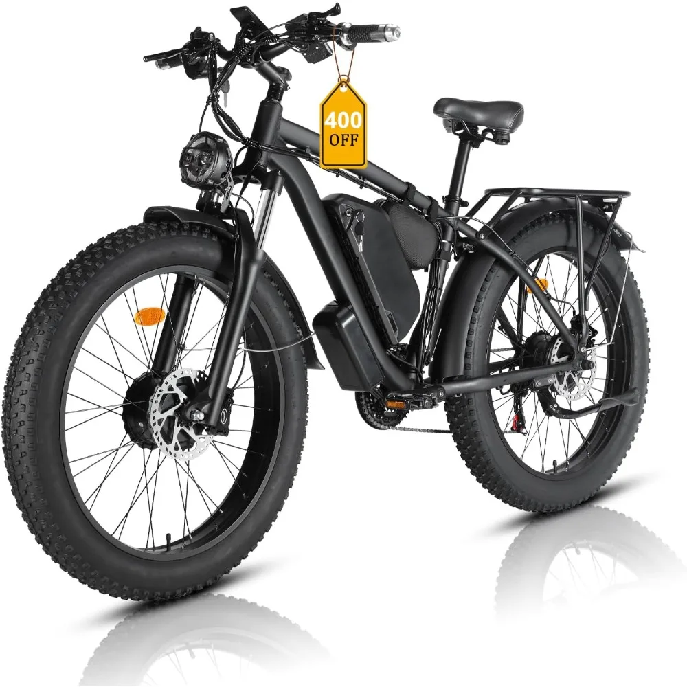 %a Rower elektryczny dla doros – Dual Motor Ebike Kit 2000W recenzja i cena