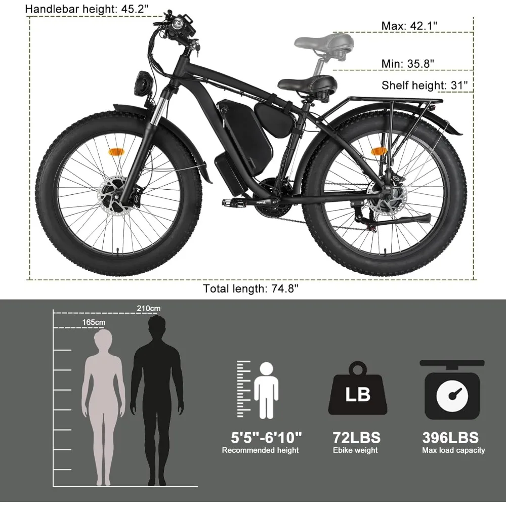 %a Rower elektryczny dla doros – Dual Motor Ebike Kit 2000W recenzja i cena